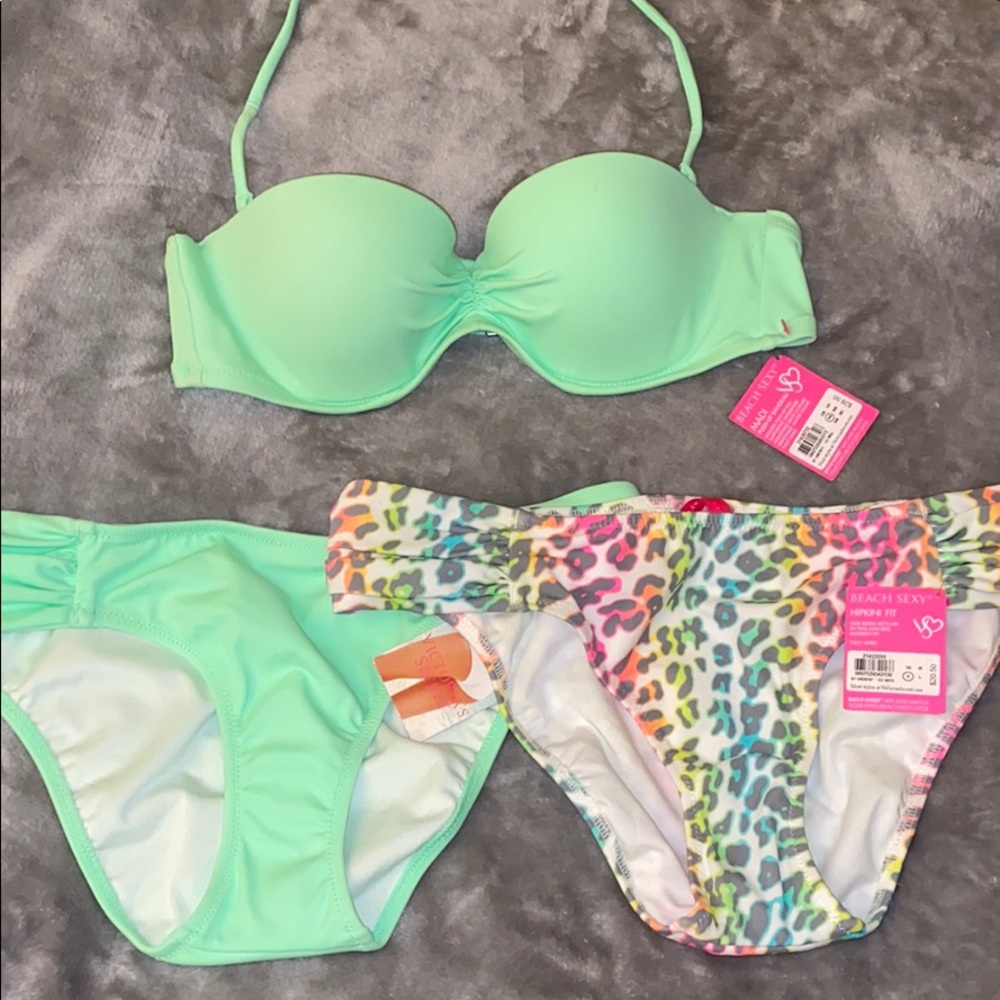 New Victoria Secret beach sexy 3 pc bikini set